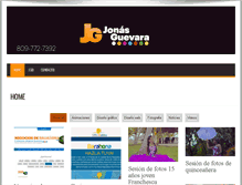 Tablet Screenshot of jonasguevara.com
